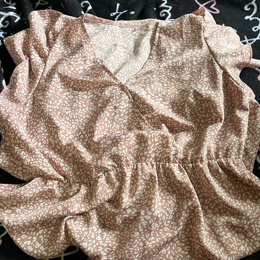 Pink Cheetah Dress